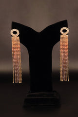 Golden Stone Latkan Earrings