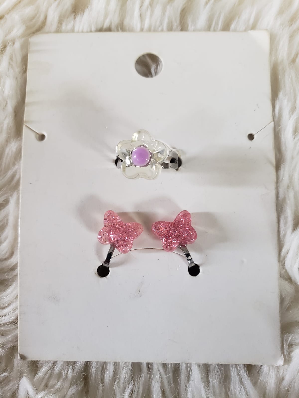 Ring with earrings for kids