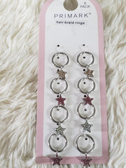 Hair braid rings from primark