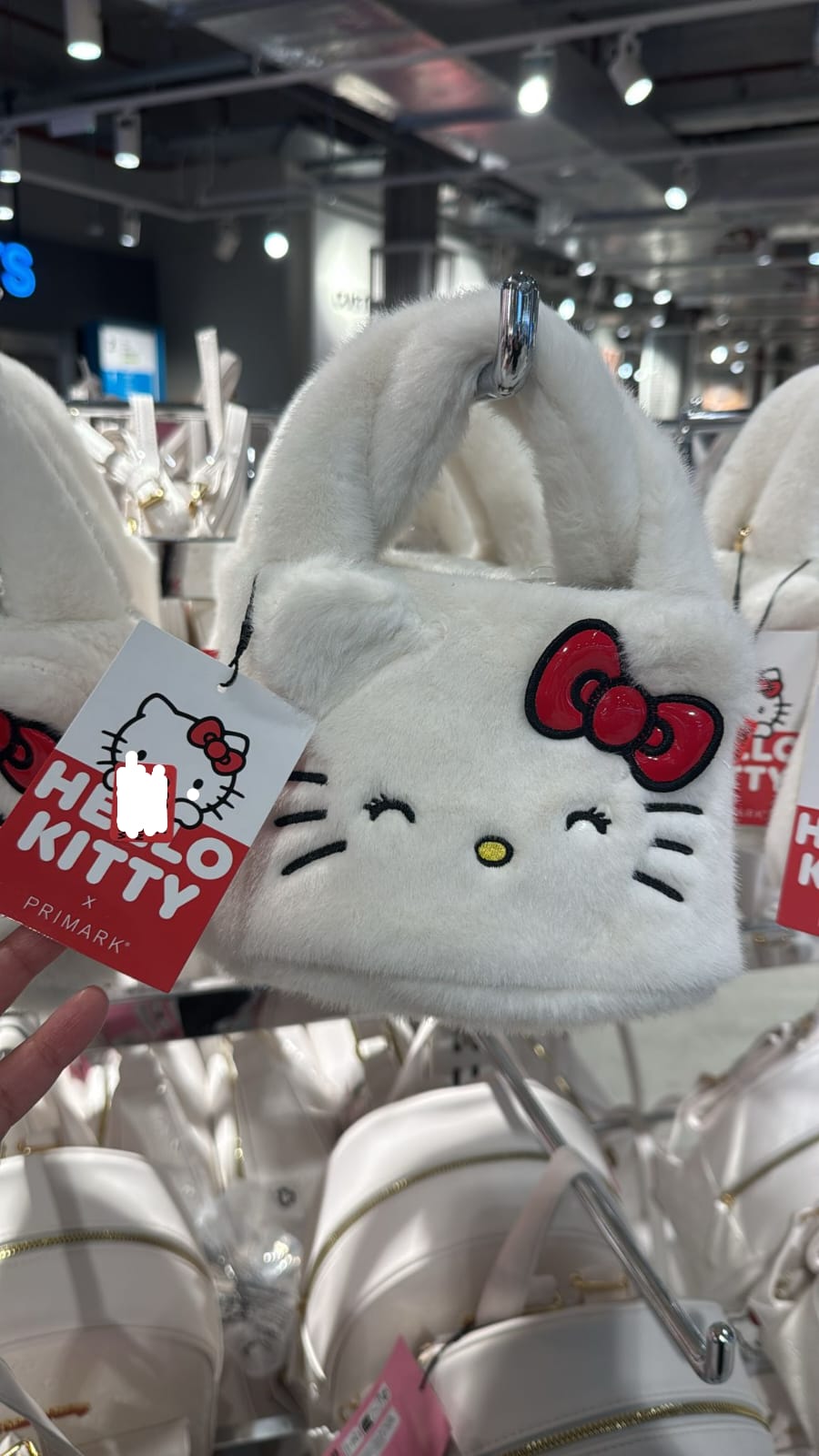 Fur kitty bag from Primark