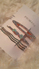 Zercon stud hair pins in golden colour from primark