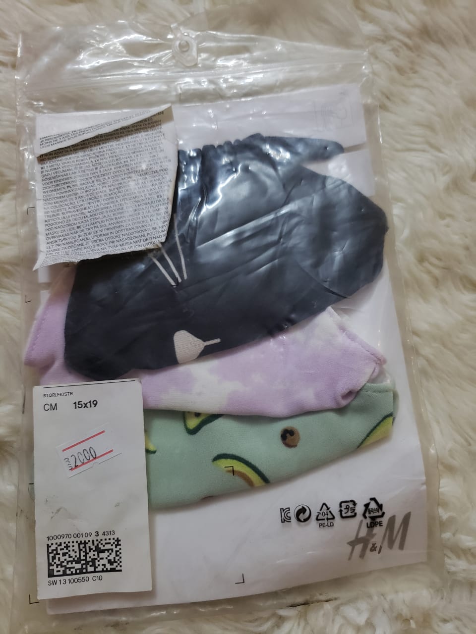 H&M face masks